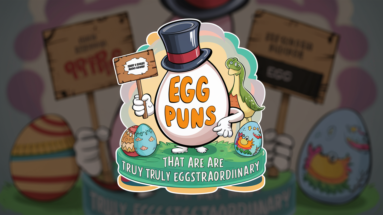 Egg Puns That are Truly Eggstraordinary