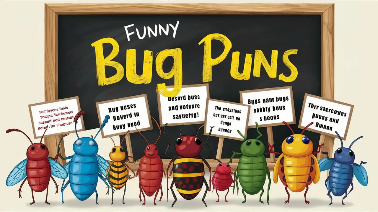 Funny Bug Puns